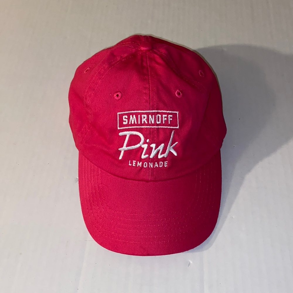 Smirnoff Pink Lemonade Strap Back Hat Cap